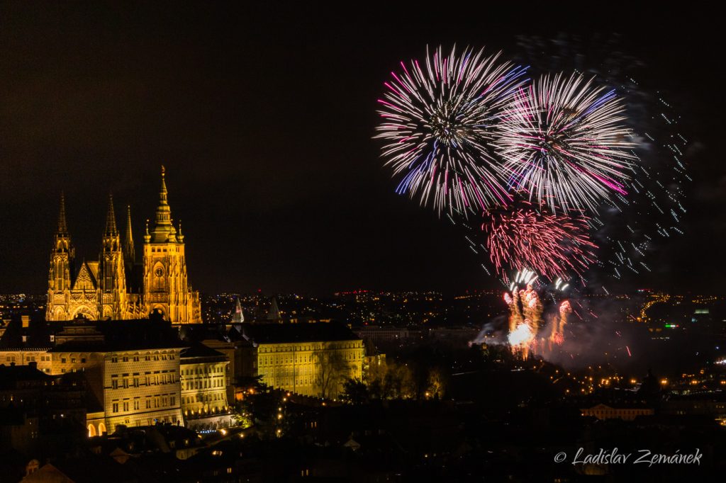 Ohňostroj - Praha