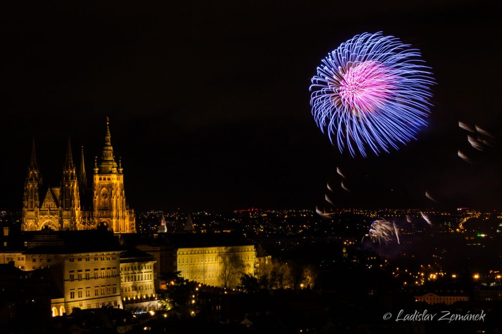 Ohňostroj - Praha